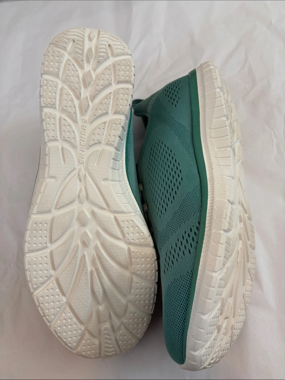 Skechers Slip-On Sneakers Teal Green